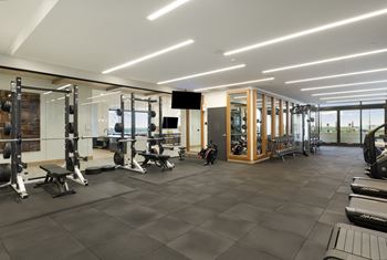 State-of-the-art fitness center
